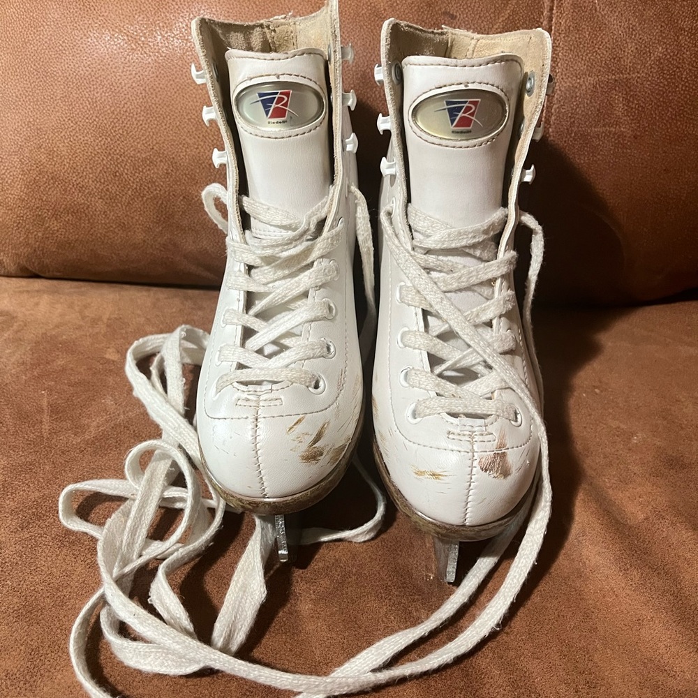 White Ice Skates